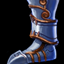 Cursed Paladin's Plate Boots of Might