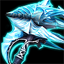 Sharp Moonlight Crystal Mace